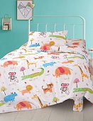 C-77 детское постельное белье из поплина Сайлид 1,5 спальное, наволочка 50*70