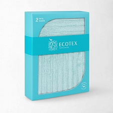 Набор полотенец махровых Лайфстайл Ecotex голубое (50*90+70*130)