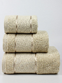 Полотенце  махровое Римини Он и Она 50*80 шампань