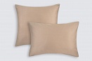 Наволочки из сатина Моноспейс Ecotex 2шт. 50*70 бежевый