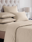 SL-6 простыня на резинке из сатина Сайлид 140*200*27