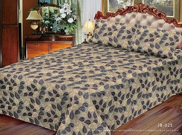 JB-025 покрывало гобеленовое двухцветное Акварель 150х200