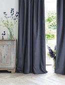 Штора 165/280 Home$Style рогожка Индиго