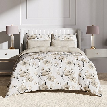 Рузена постельное бельё из сатина Harmonica Ecotex евро