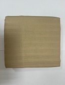 Простыня однотонная из страйп-сатина 150*230 миндаль
