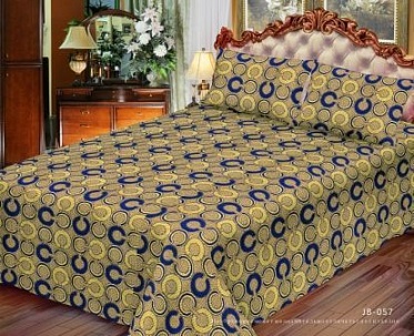 JB-057-1 покрывало гобеленовое двухцветное Акварель 150х200