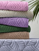 Полотенце махровое Luxor 50 х 90  хвойный  диз.Флора