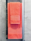 Полотенце махровое Мурашки Он и Она 50*80 грейпфрут