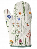 Прихватка-рукавица рогожка  18х28 Vse DOMA рис 60286-1 Полевые цветы