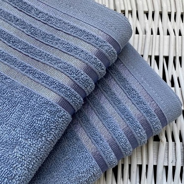 Полотенце махровое Гармония Он и Она 50*90 гиацинтовый