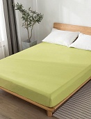 Простыня на резинке сатиновая Сайлид 200х200х25 Q3