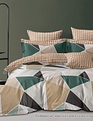 152369 A/B (K) постельное белье из сатина Бояртекс 2 спальное с европростынёй
