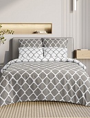 Хэмптон постельное бельё из сатина Harmonica Ecotex 1.5 спальное