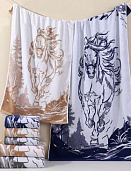 Полотенце махровое 50х90 символ 2026 г. в ассортименте (в сбисе семья 45х90)