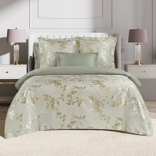 Тюильри постельное бельё из сатин-жаккарда Estetica Ecotex 2 спальное с европростынёй в подарочном чемодане