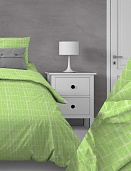 249 Бибигон, зеленый постельное белье из бязи Бояртекс 1,5 спальное