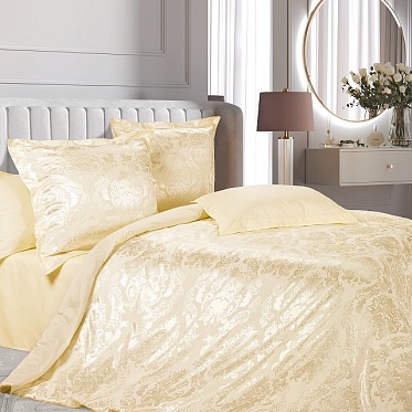 Герцогиня постельное бельё из сатин-жаккарда 1.5 спальное