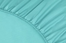 Простыня на резинке Моноспейс Ecotex 140*200*23 бирюзовая