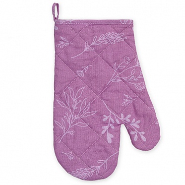 Ботаника (сирень) прихватка-рукавичка Радушная Хозяйка 17*30