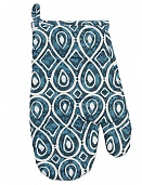 Орнамент белый прихватка-рукавичка Радушная Хозяйка 17*30