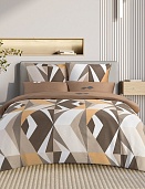 Хюгге постельное бельё из сатина Harmonica Ecotex евро