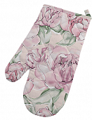 Пионы прихватка-рукавичка Радушная Хозяйка 17*30