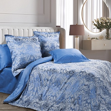 Аурелия постельное бельё из сатин-жаккарда Estetica Ecotex семейное