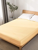 Простыня на резинке сатиновая Сайлид 200х200х25 Q7