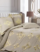 Богема постельное бельё из сатин-жаккарда Estetica Ecotex семейное в подарочном чемодане