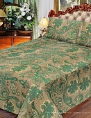 JB-055-2 покрывало гобеленовое двухцветное Акварель 150х200