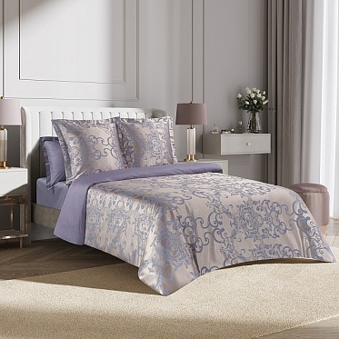 Севилья постельное бельё из сатин-жаккарда Estetica Ecotex семейное