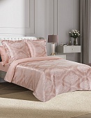 Жерминаль постельное бельё из сатин-жаккарда Estetica Ecotex 2 спальное с европростынёй в подарочном чемодане