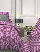 237 Бесконечность, 7/8 Вид, ягодный постельное белье из бязи Бояртекс 1,5 спальное