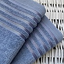 Полотенце махровое Гармония Он и Она 30*30 гиацинтовый