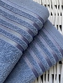 Полотенце махровое Гармония Он и Она 30*30 гиацинтовый