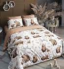 КПБ 1,5 сп. поплин тинейджер Бояртекс Капибары