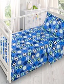 Футбол 737040 постельное бельё в кроватку из поплина Ночь Нежна