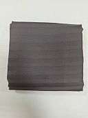 Простыня однотонная из страйп-сатина 220*230 асфальт