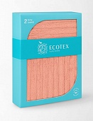 Набор махровых полотенец ЛАЙФСТАЙЛ Коралловый (50*90+70*130)