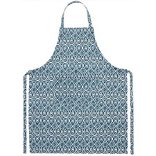 Фартук Радушная хозяйка 70х90см, Орнамент белый