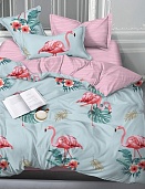 01 SHZY A/B (K) постельное белье из сатина Бояртекс 2 спальное с европростынёй