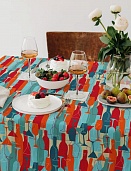 Скатерть рогожка 145*180  Vse DOMA  рис.60243-1 Банкет