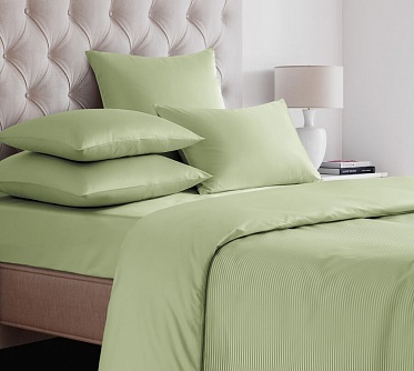 ST-7 пододеяльник из страйп-сатина Сайлид 180*215