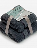 Для Него набор полотенец Он и Она 50*90 + 70*130 серый