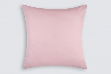 Наволочки из сатина Моноспейс Ecotex 2шт. 70*70 светло-розовый