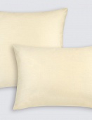 Наволочки из сатина Моноспейс Ecotex 2шт. 70*70 ванильный