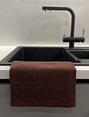 Деметра полотенце вафельное 70*145 пряный шоколад