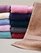 Полотенце махровое Luxor 50х90 молочный (пастила) диз. Антика