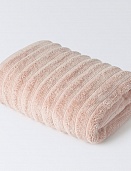 Полотенце махровое Лайфстайл Ecotex 70*130 светло-розовое