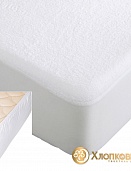 Caress наматрасник непромокаемый махровый Хлопковый Край 90*200*25